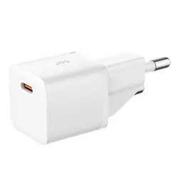 Мережевий зарядний пристрій Baseus GaN5 Fast Charger(mini) 1C 20W Cable Type-C to Type-C 1m білий P10110900213-01 - мініатюра 2