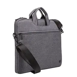 Сумка-чохол для ноутбука 13.3"", dark grey, нейлонова, ділова, міська, плоска з кишенею для аксесуарів, підходить для ноутбуків до 13.3"" або документів, ArmorStandart (ARM78427) - мініатюра 2