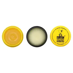 Скраб і бальзам для губ Dr. Pawpaw Scrub&Nourish 2 в 1 Transparent 16 г (109066) - мініатюра 2