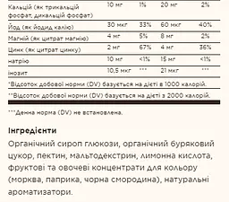 Мультивітаміни та мінерали для дітей, U-Cubes Children's Multi-Vitamin & Mineral - 120 Gummies - мініатюра 3