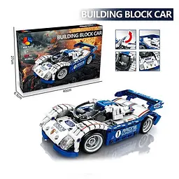 Конструктор A-Toys Автомобіль для перегонів 484 деталі гумові шини MB019 - мініатюра 2