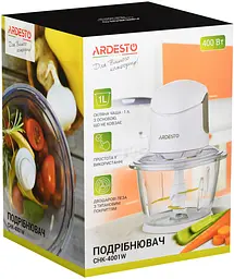 Подрібнювач Ardesto CHK-4001W - мініатюра 5