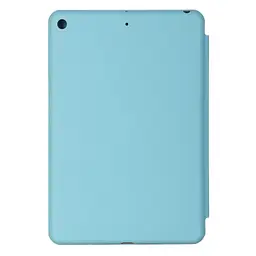 Чохол-книжка для планшета Apple iPad Mini 5 (2019), Smart Case, блакитний, з функцією підставки і авто сну/пробудження на планшет, штучна шкіра, мікрофібра, магнітна кришка з автовідключенням екрану, Original (ARM56768) - мініатюра 2
