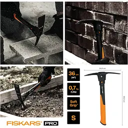 Кірка Fiskars Pro IsoCore S 0.7 кг / 36 см (1062937) - мініатюра 3
