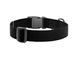 Нашийник для тварин WAUDOG Waterproof з QR паспортом пластиковий фастекс XXL чорний (25111) - мініатюра 2