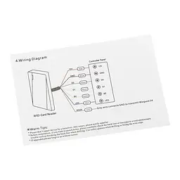 Зчитувач карт Mifare Trinix TRR-1201MW White водонепроникний (68-00025) - мініатюра 8