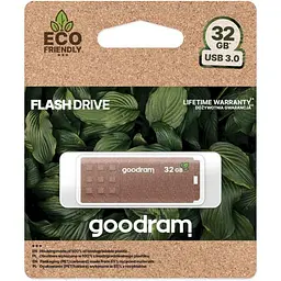 Флеш-накопичувач GoodRam USB Flash 32GB USB 3.0 UME3 ECO FRIENDLY, Retail (UME3-0320EFR11) - мініатюра 4