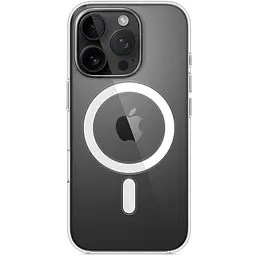 Чохол Clear Case with MagSafe для Apple iPhone 16 Pro Transparent АА [115336] - мініатюра 4