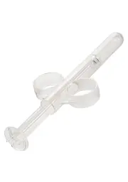 Шприц для спринцювання анальний душ XL Lube Tube CalExotics прозорий, 10.2 х 2 см
