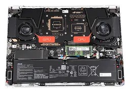 Вентилятор Asus кулер для моделей ноутбука ROG Zephyrus G14 GA402 (CPU Fan) 13NR09U0AP1001, 5V, 4pin - мініатюра 3