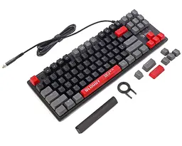 Клавіатура Bloody A4Tech S310N USB (Energy Red) Black (S310N (Energy Red)) - мініатюра 6