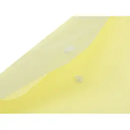 Папка-конверт Axent A5 Pastelini на кнопці, жовта (12) 1522-08-А - мініатюра 3