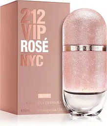 Оригінал Carolina Herrera 212 VIP Rose Elixir 50 мл Парфумована вода - мініатюра 2