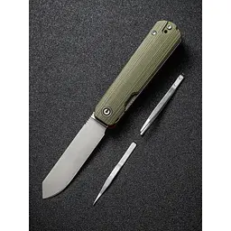Ніж складаний Civivi Sendy Milled Green/Red C21004B-1 - мініатюра 11