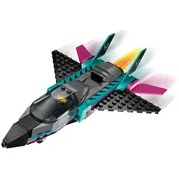 Конструктор LEGO City Реактивний літак проти автомобіля 259 деталей (60489) - мініатюра 9
