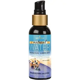 Змазка на водній основі Sensuva Natural Water-Based Blueberry Muffin 57 мл