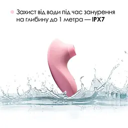 Вакуумний стимулятор Svakom Pulse Lite Neo Pale Rosette - мініатюра 5