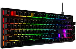 HyperX Клавіатура Alloy Origins Red USB RGB PBT ENG/RU, Black - мініатюра 2