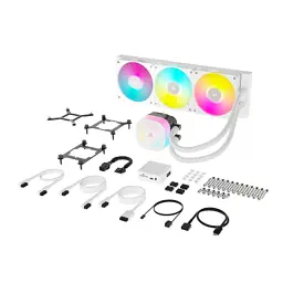 Система рідинного охолодження Corsair iCUE LINK TITAN 360 RX RGB White (CW-9061021-WW) - мініатюра 4