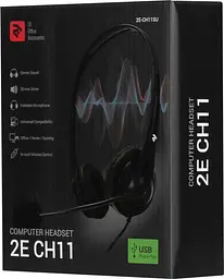 Гарнітура для ПК 2E CH11 On-Ear USB (2E-CH11SU) - мініатюра 7