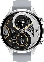 Смарт-годинник XO J14 Round 1.75 inch AMOLED Large Screen Sports Watch Сірі - мініатюра 2
