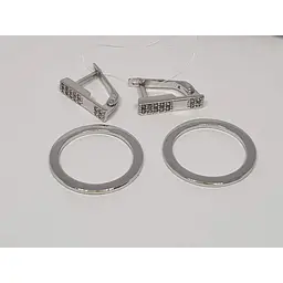 Срібні сережки трансформери Dear. 3524.1С - мініатюра 6