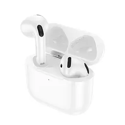 Бездротові навушники Hoco EW84 True wireless stereo headset, BT5.4, 35mAh, 300mAh, 6h, white - мініатюра 2