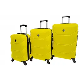 Валіза 3 шт. Жовтий (267467)