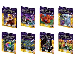 Набір для творчості DIAMOND DECOR Danko Toys для дітей (DD-01-01,02..07,09,10,11) (в асортименті)
