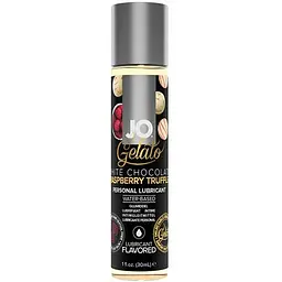 Лубрикант оральний System Jo Gelato White Chocolate Raspberry Truffle 30 мл