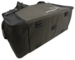 Сумка спортивна Wallaby з нейлону 59 л 48×32×28 см Хакі з чорним - мініатюра 6