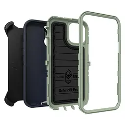 Чохол протиударний з кліпсою OtterBox Defender Pro 77-66214 для iPhone 12/12 Pro (6.1") Blue - мініатюра 10