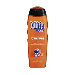 Гель 2в1 для душу та шампунь для чоловіків MITIA EXTREME 750 мл