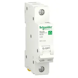 Автоматичний вимикач Schneider Electric RESI9 6kA 1P 25A C (R9F12125)