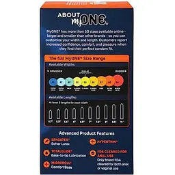 MyOne Extra Wide & Long 60K 10 шт. - мініатюра 2
