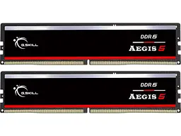 Модуль пам'яті G.Skill 64 GB (2x32GB) DDR5 5600 MHz Aegis (F5-5600J3636D32GX2-IS) - мініатюра 1