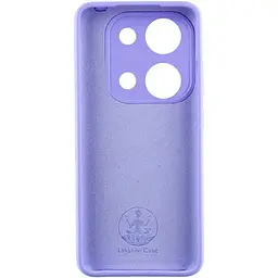 Чохол Silicone Cover Lakshmi Full Camera (AA) with logo для Xiaomi Poco X6 Pro Бузковий / Dasheen - мініатюра 2