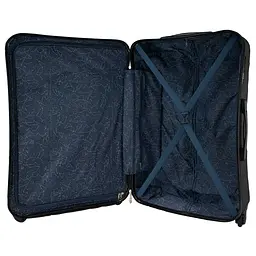 Валіза середня Semi Line 24 дюйми (M) дюйми (M) ABS-Plastic NASA Black (T5798-2) - мініатюра 6