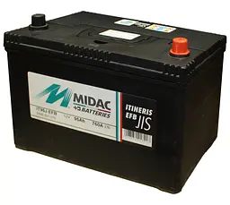 Акумулятор 6СТ-95A MIDAC ITINERIS EFB- STOP & START Asia, 12V, 95Ah (-/+), EN760А - мініатюра 3