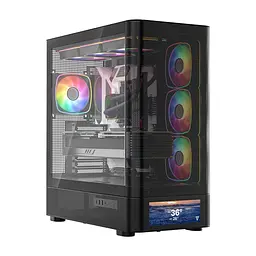 Корпус для ПК Modecom VOLCANO AQ500 ARGB (MC-A-AQ500-4FA-B) - мініатюра 4