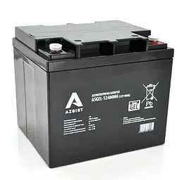 Акумуляторна батарея для ДБЖ Azbist GEL 12 V / 40 А*ч (ASGEL-12400M6)