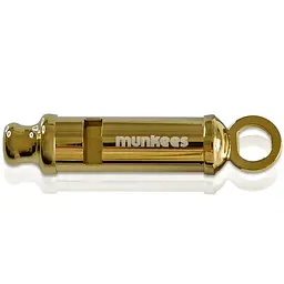 Брелок-свисток Munkees 3397 Whistle Bobby Золотий