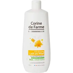 Гель для душу Corine de Farme з молоком та медом 750 мл