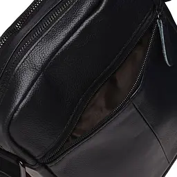Чоловіча шкіряна сумка Borsa Leather K11169a-black - мініатюра 8