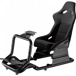 Крісло-кокпіт з кріпленням для керма та педалей GamePro RS167 Black - мініатюра 7