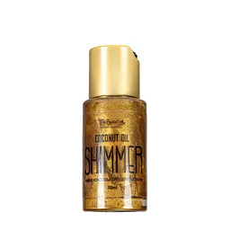 Олія для засмаги Top Beauty Coconut Oil Shimmer кокосова із шимером, 50 мл