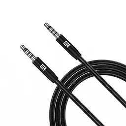 Кабель ArmorStandart 3.5mm (mini-Jack) Male to 3.5mm (mini-Jack) Male 1m Black (ARM76890) - мініатюра 2