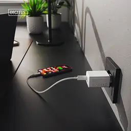 Digitus Зарядний пристрій GaN 1хUSB-C, 1хUSB-A, 30W - мініатюра 2