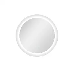 Дзеркало Qtap Taurus R600 з LED-підсвічуванням Touch, з антизапотіванням, з димером температури кольору (3000-6500K) QT2478R607 - мініатюра 4