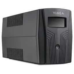 Пристрій безперебійного живлення Vinga LCD 1500VA plastic case (VPC-1500P) - мініатюра 5